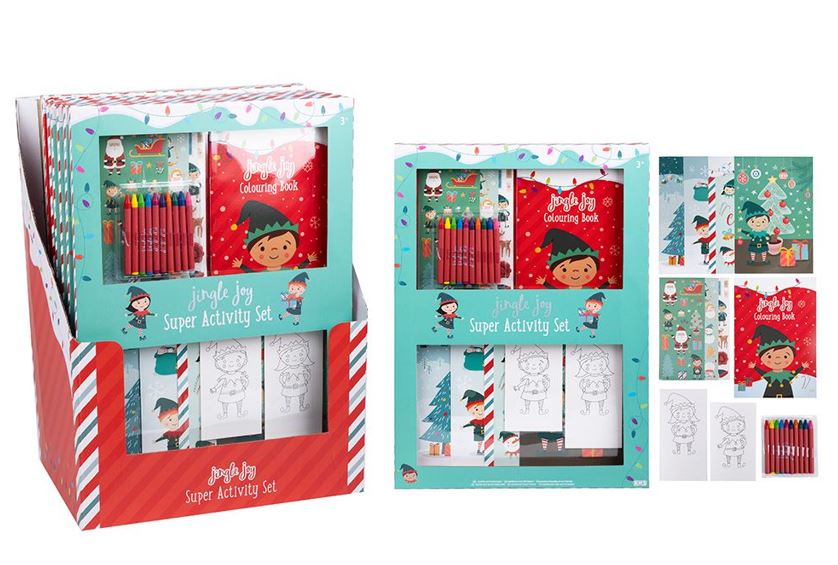 Elf Christmas Super Activity Set - Click Image to Close
