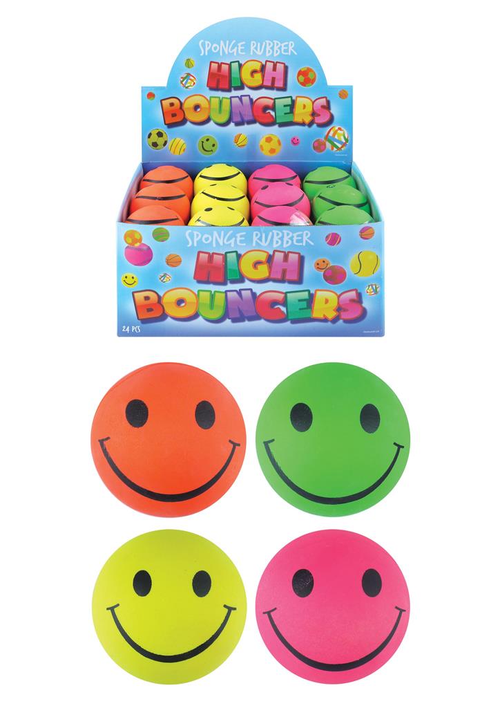 Ball Smiley Face 62Mm - Click Image to Close