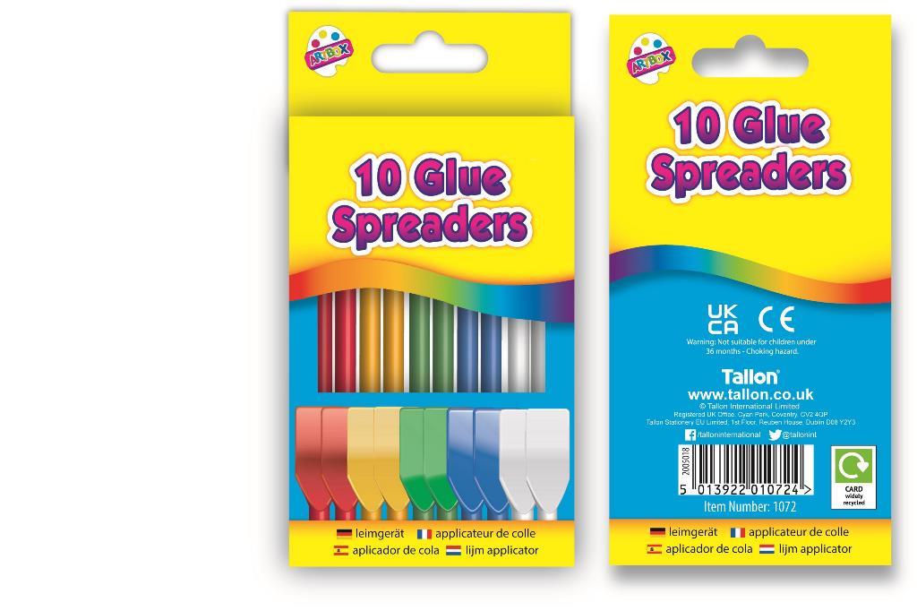 10 Plastic Glue Spreaders - Click Image to Close