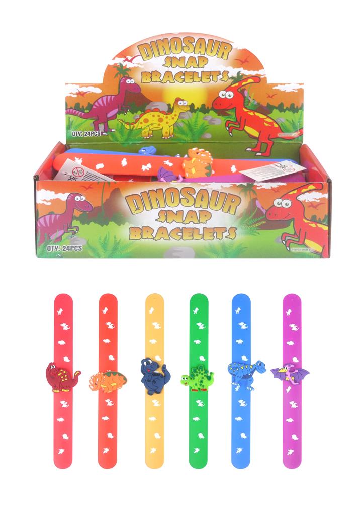 Dinosaur Snap Bracelet - Click Image to Close