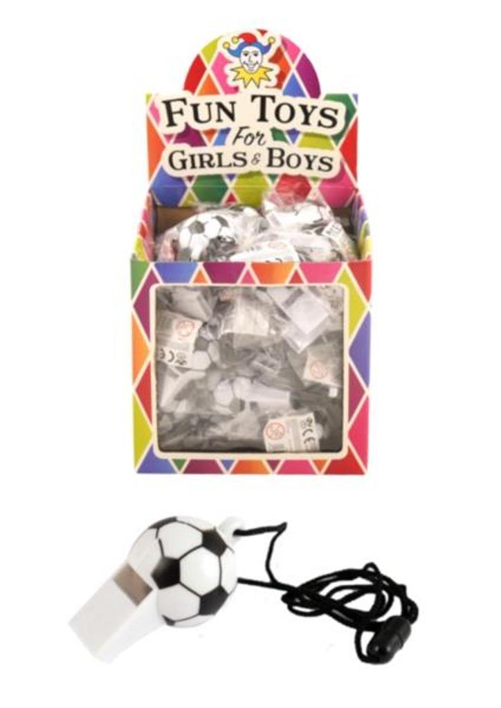 Football Whistle 6cm With 61cm String X 36 - Click Image to Close