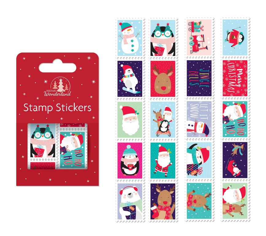 Activity 2 X Rolls Of Stamp Stickers - Click Image to Close