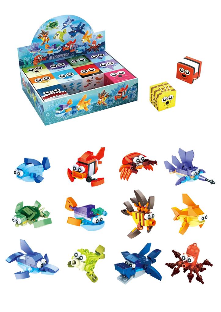 Sealife Block Kits ( Assorted Designs ) - Click Image to Close