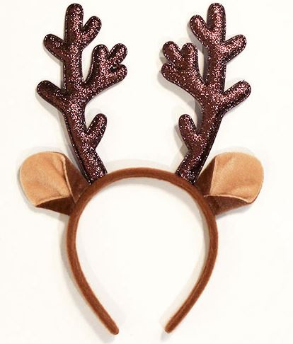 Brown Christmas Antlers - Click Image to Close