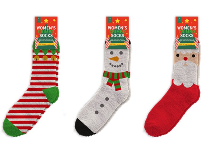 Christmas Ladies Cosy Socks - Click Image to Close