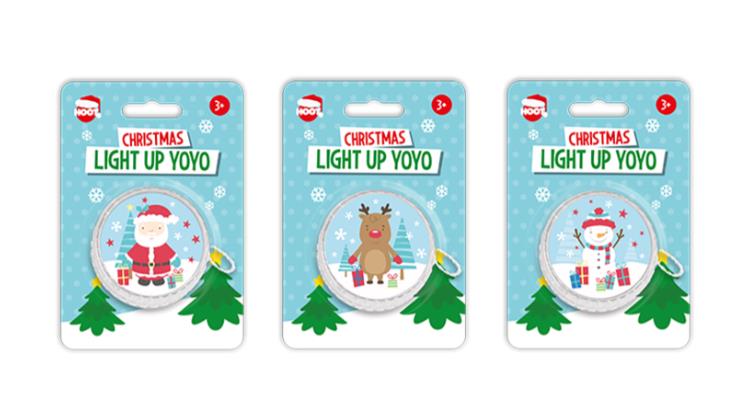 Christmas Light Up Yoyo - Click Image to Close