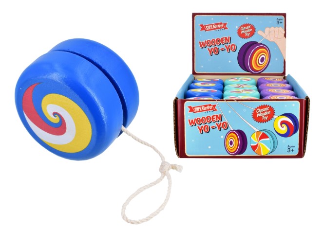 Wooden Yoyo "Retro" - Click Image to Close