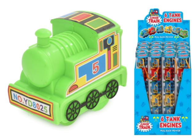 Pullback Trains In Tube 6 Piece - Click Image to Close