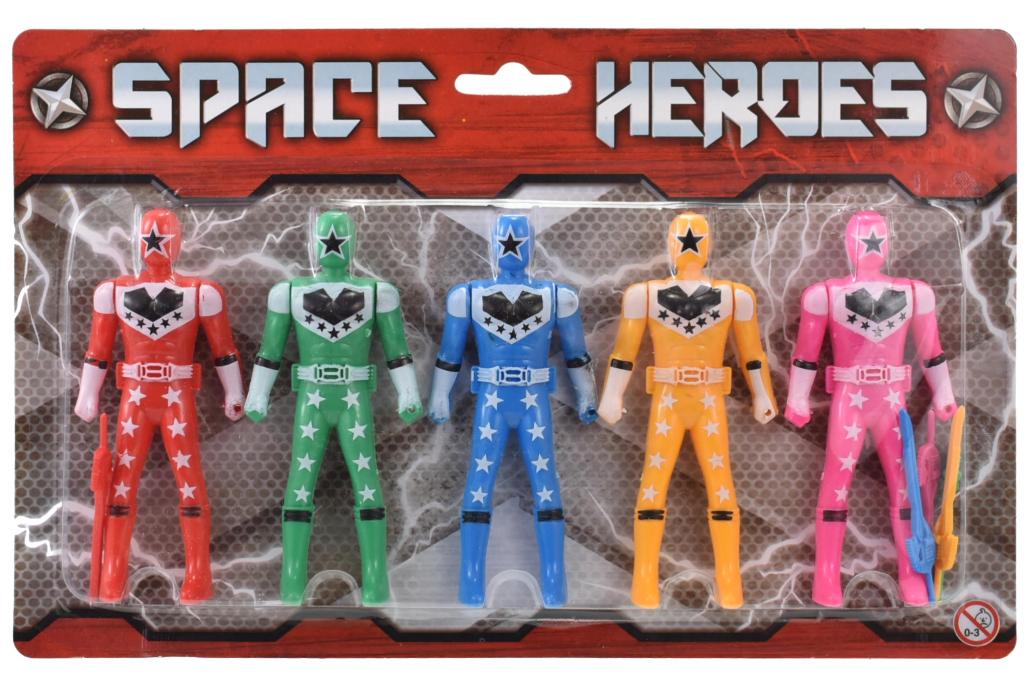 Space Heroes 5 Pack - Click Image to Close