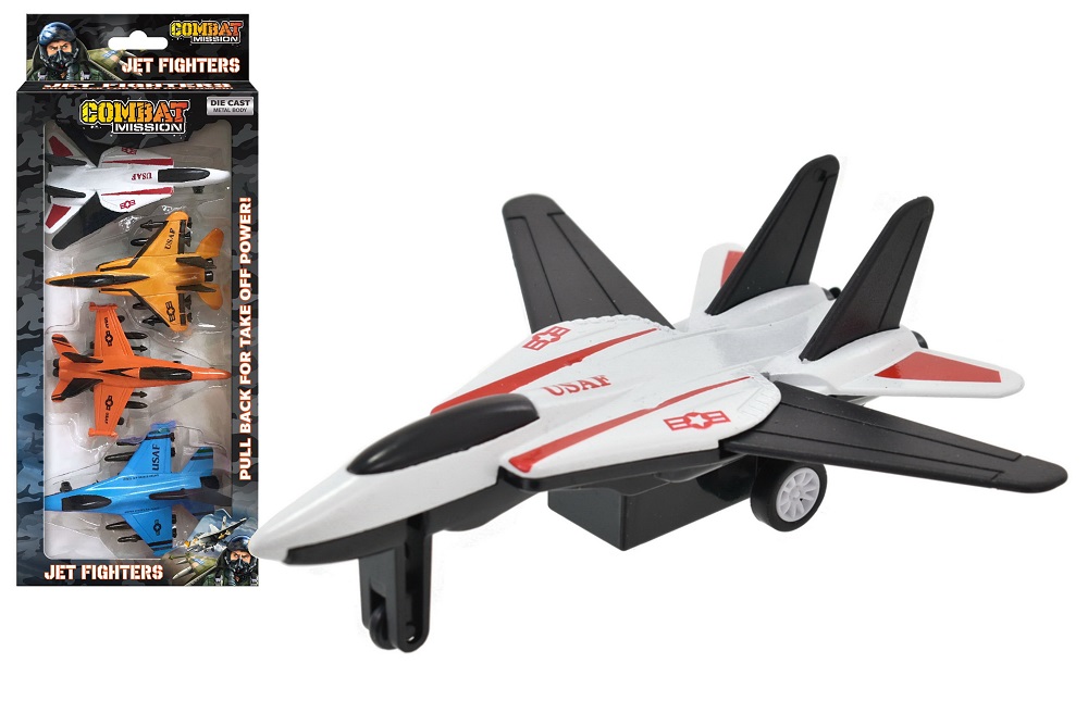 Die Cast Aeroplanes - 4 Pack - Click Image to Close