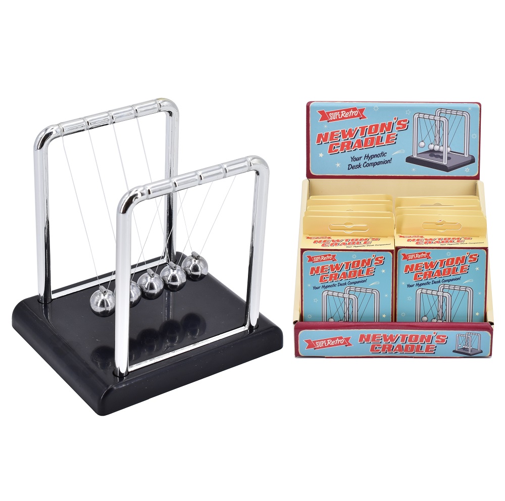 Newton'S Cradle "Retro" - Colour Box & Display Box - Click Image to Close