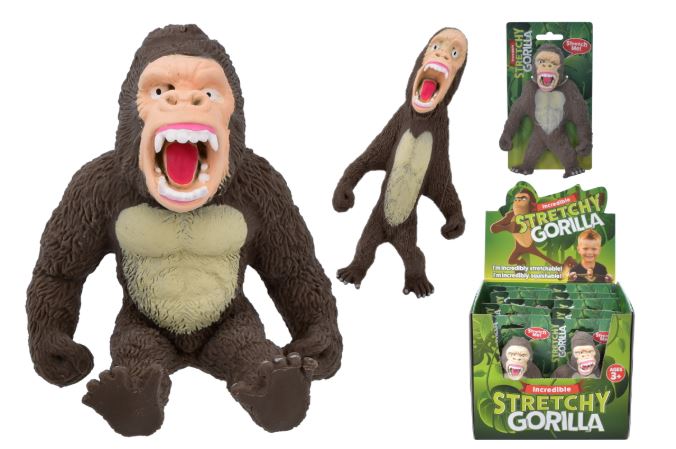 Stretchy Gorilla (Tie Card) In Display Box - Click Image to Close