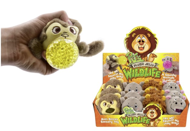 Plush Jelly Squeezers Animals - Click Image to Close