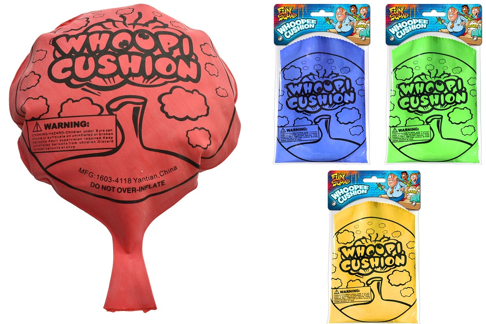 Large 8" Whoopee Cushion ( Assorted Colours ) - Click Image to Close