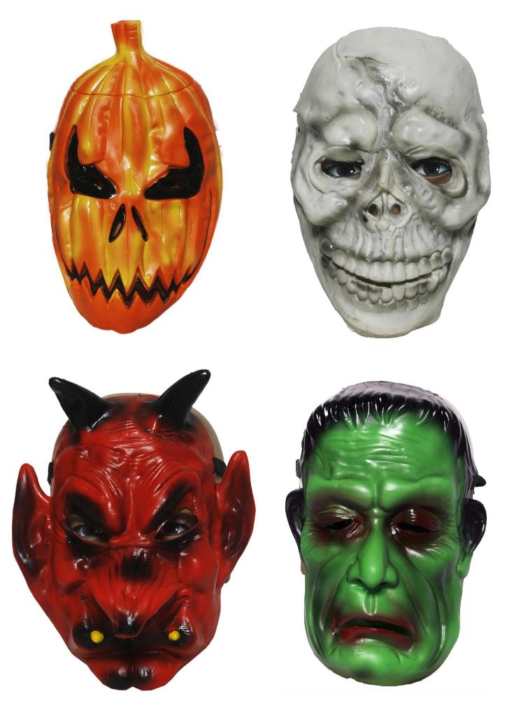 HALLOWEEN HORROR FACE MASK - Click Image to Close