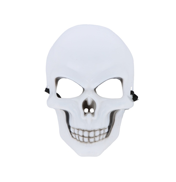 White Skeleton Mask - Click Image to Close