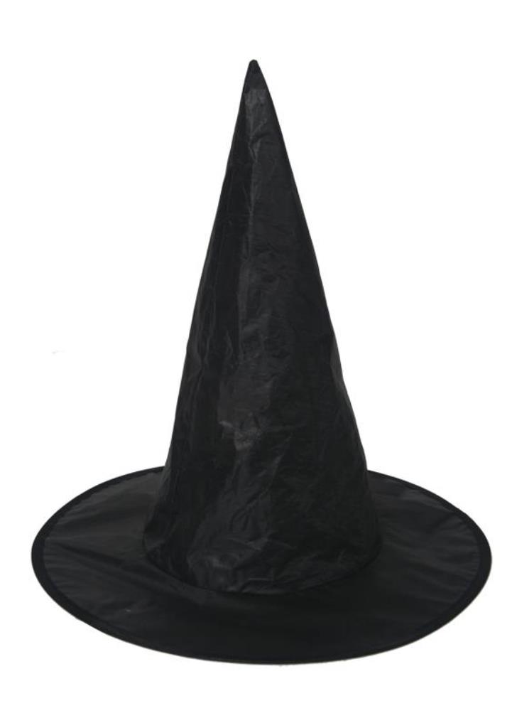 Adults Black Witch Hat - Click Image to Close