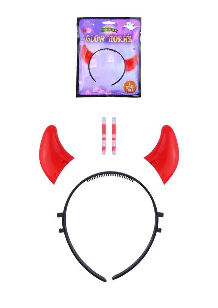 GLOW HORNS 5 PC SET - Click Image to Close