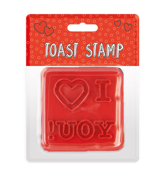I Love You Toast Stamp - Click Image to Close