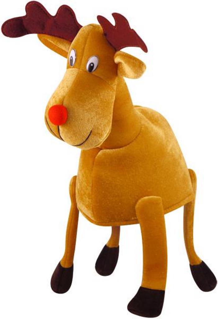 Reindeer Adult Hat 28X42cm - Click Image to Close