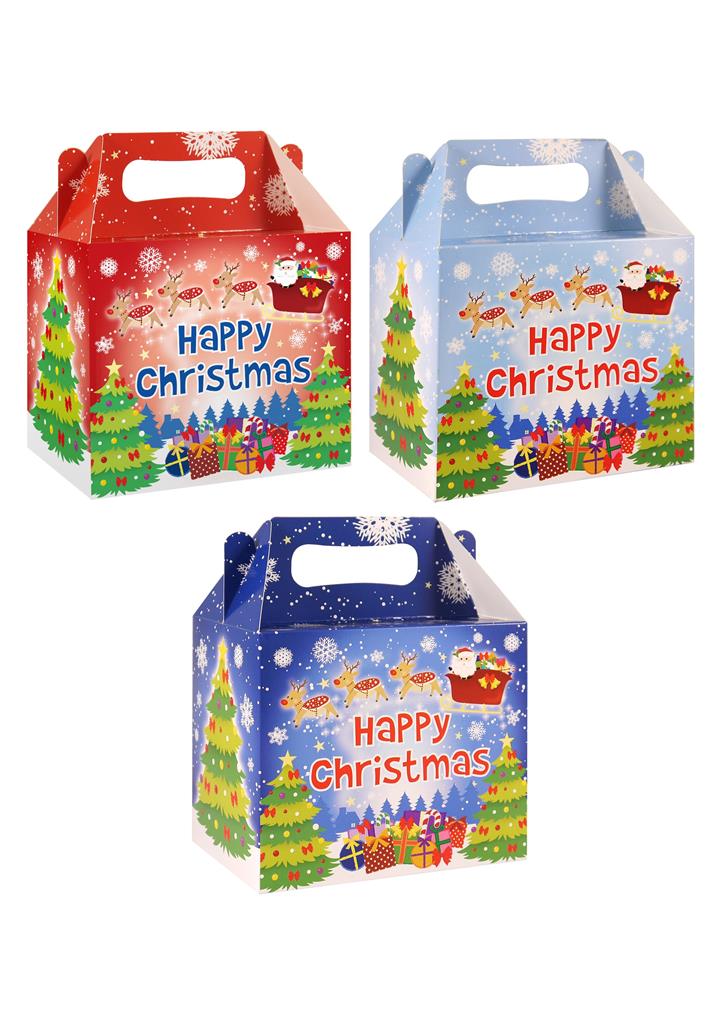 Christmas Lunch Box 14X9.5X12cm - Click Image to Close