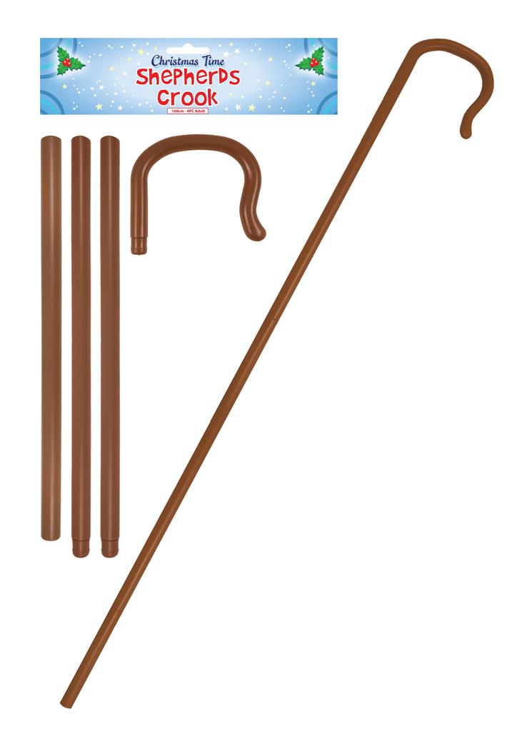 Shepherd'S Crook (168cm) 4 Pieces - Click Image to Close