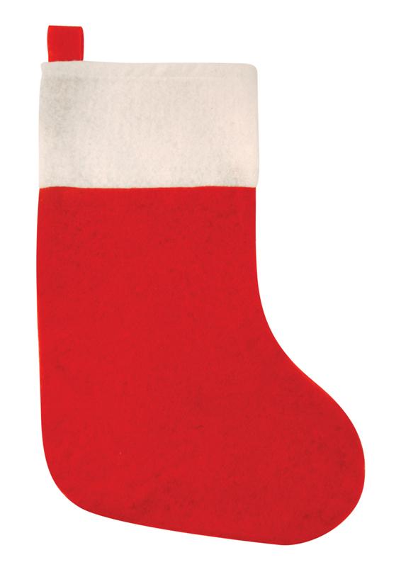 * Offer * 41cm Red Felt Stocking - Click Image to Close