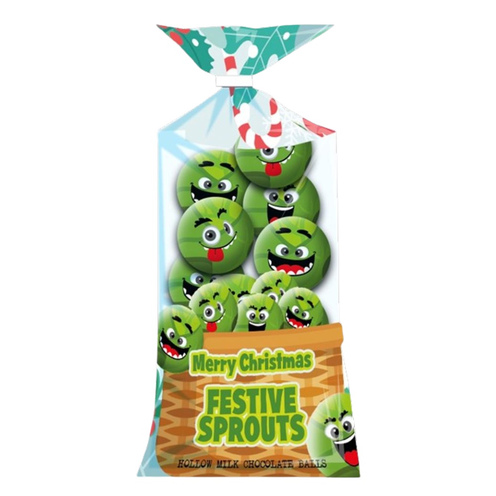 Chocolate Sprouts 100g Bag X 12 ( £1.86 Each ) - Click Image to Close