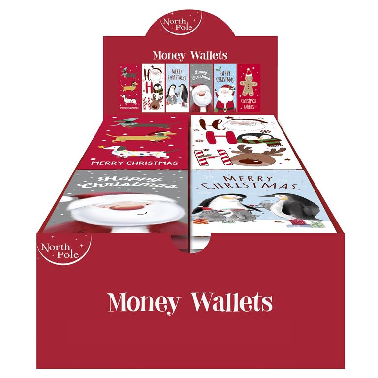 Christmas Single Cute Money Wallet Fsc - Click Image to Close
