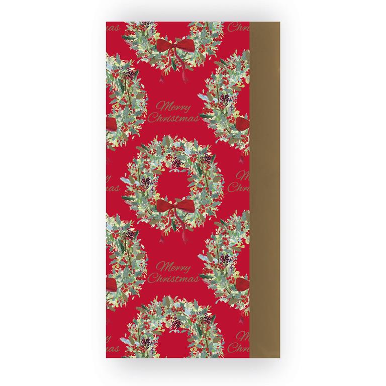 Wreath 8 Sheet Tissue Paper - Click Image to Close