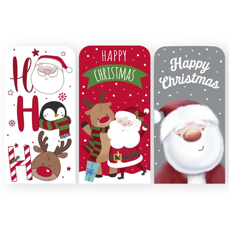 Christmas Polybag Cute Money Wallet Pack Of 36 - Click Image to Close