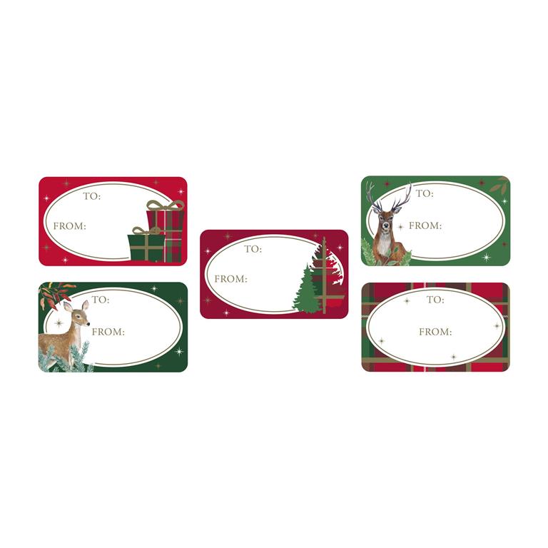 Christmas Traditional Stickers 50pack - Click Image to Close
