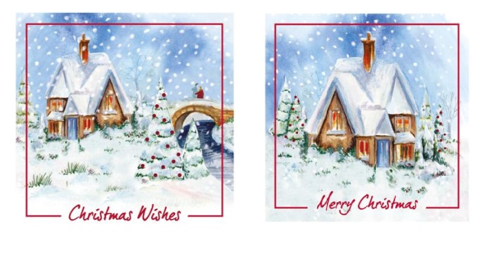 Winter Home 12pk Card - Click Image to Close