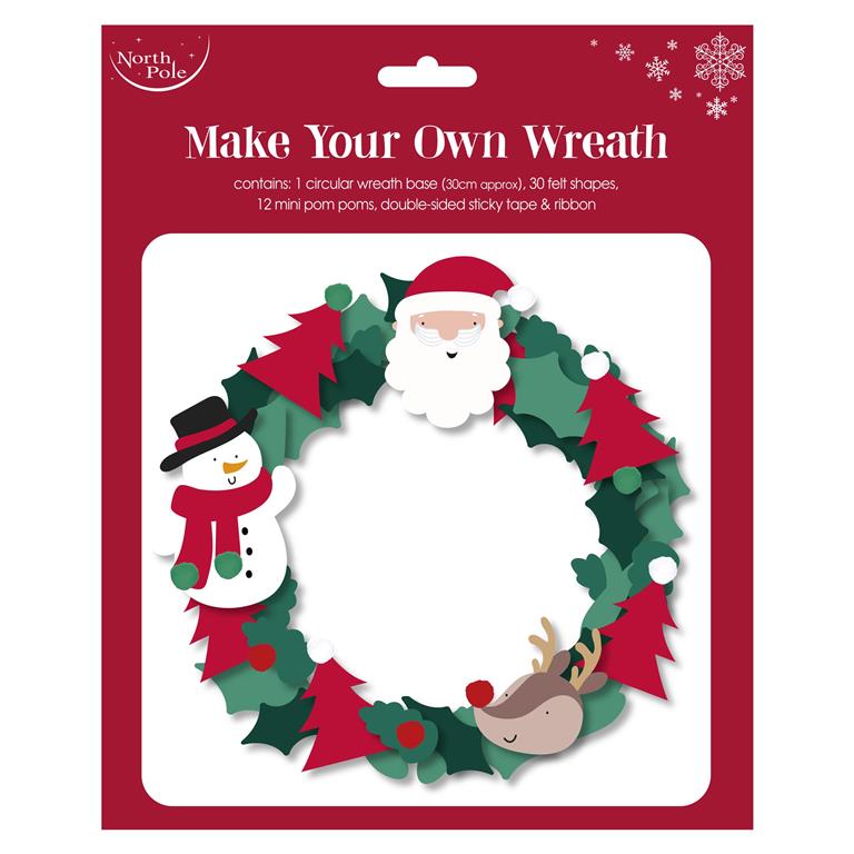Christmas Make Your Own Wreath - Click Image to Close