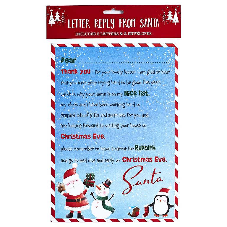 Christmas North Pole Kids Reply From Santa - Click Image to Close