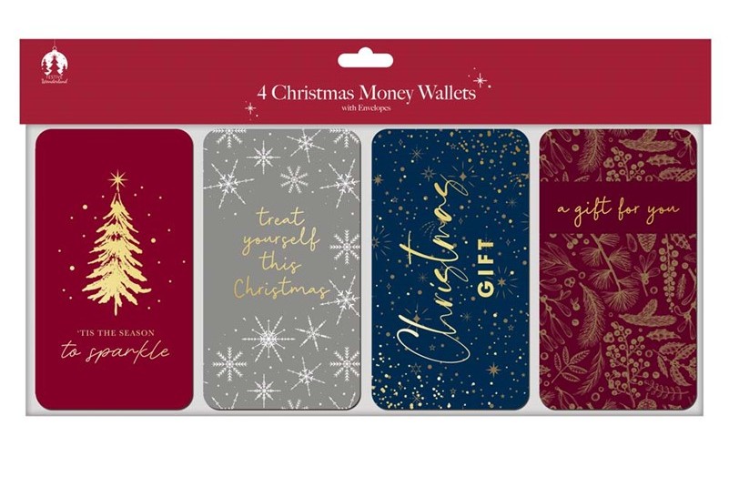 Money Wallets XMAS 4 Pk Contemporary Header - Click Image to Close