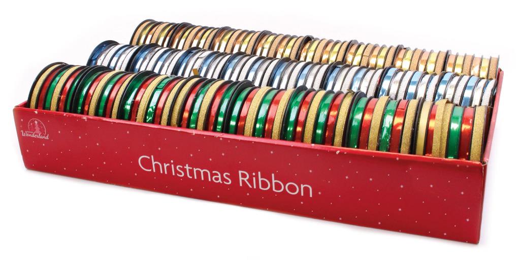 Christmas 6 Foil Ribbon Spool - Click Image to Close