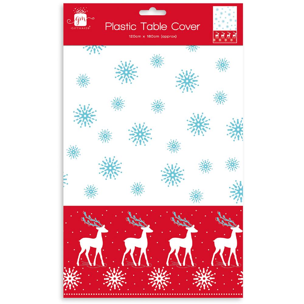 Christmas Party Tablecover Christmas Contemp - Click Image to Close