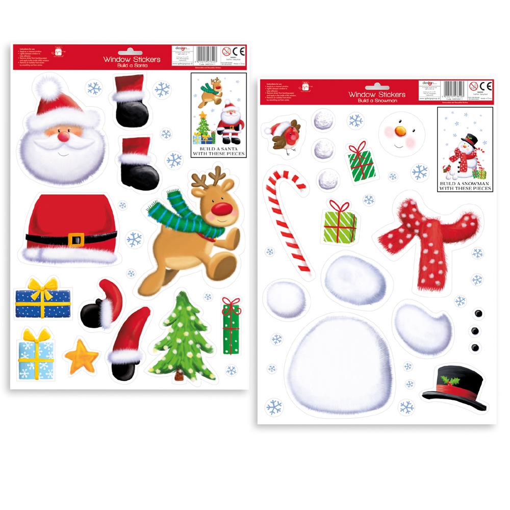 Christmas Build A Santa & Snowman - Click Image to Close