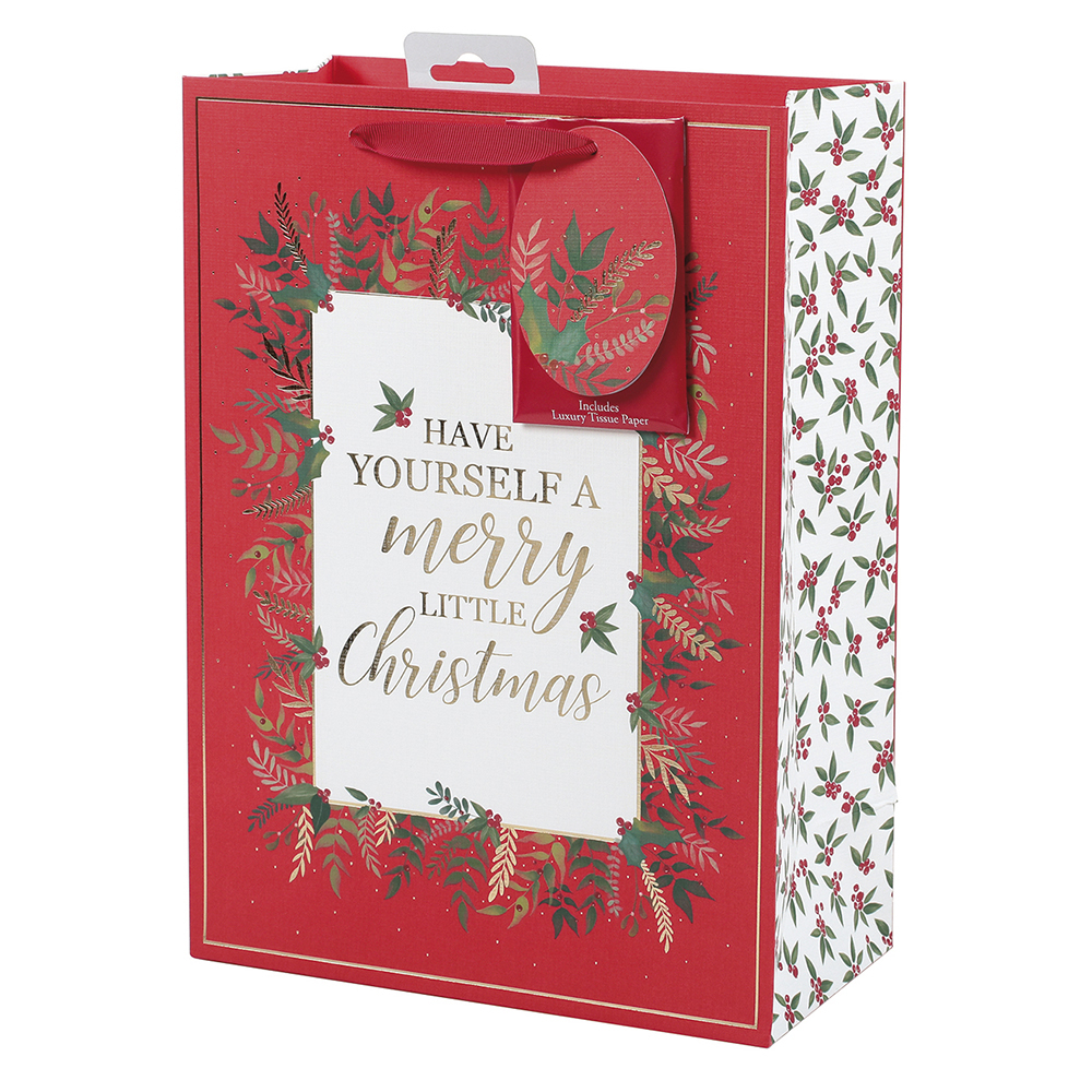 Merry Christmas Large Bag - Click Image to Close