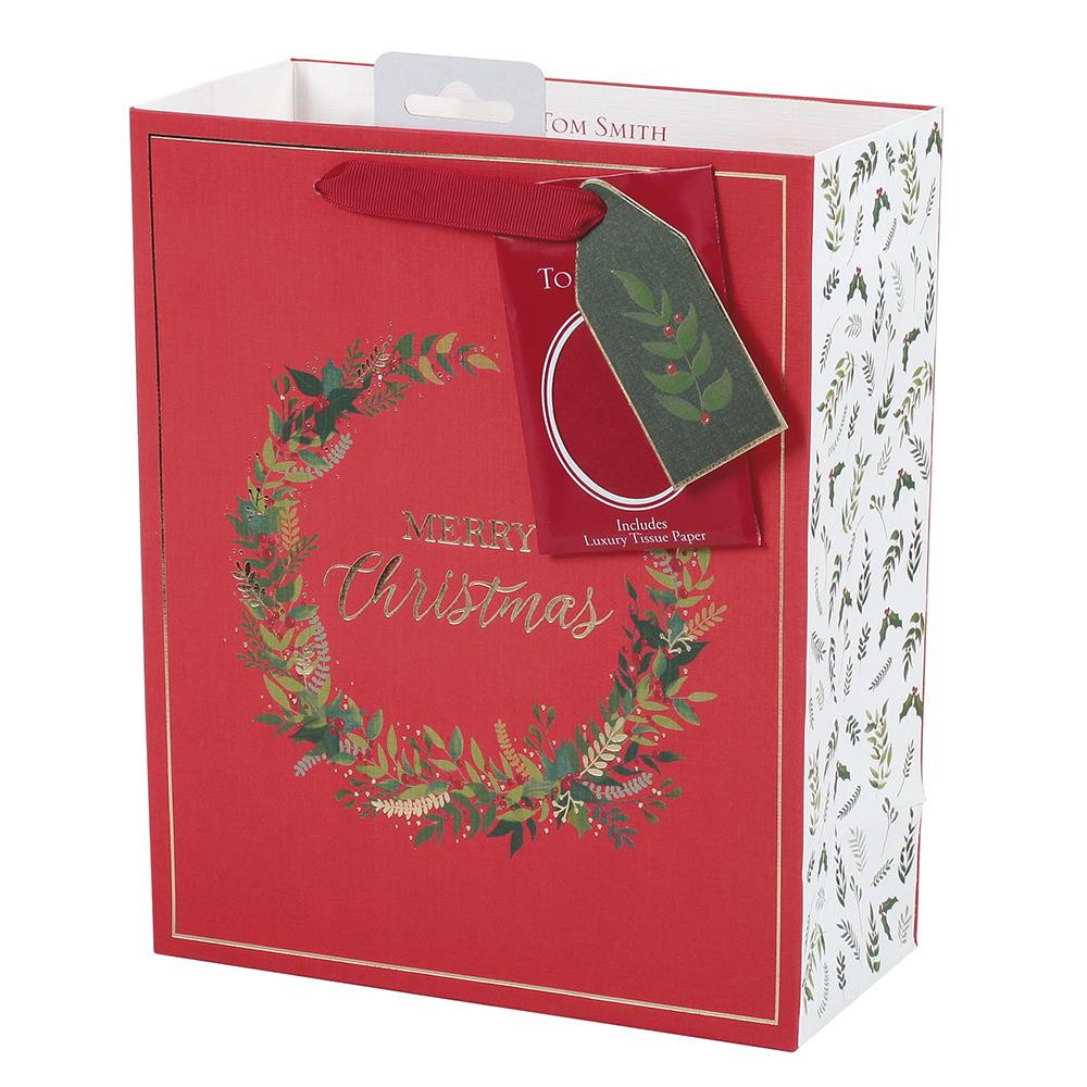 Merry Christmas Medium Bag - Click Image to Close