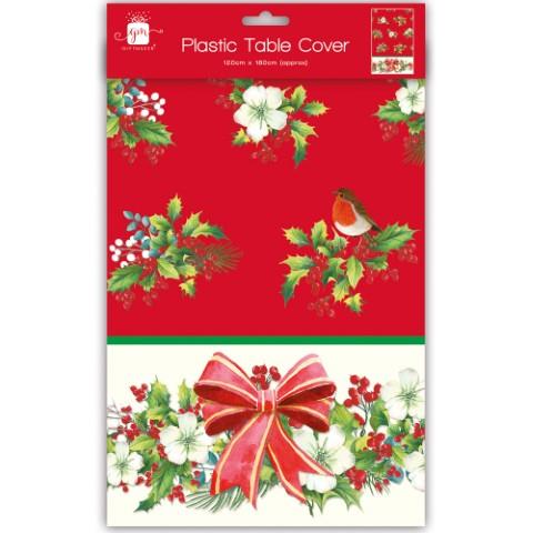 Christmas Party Tablecover Traditional - Click Image to Close