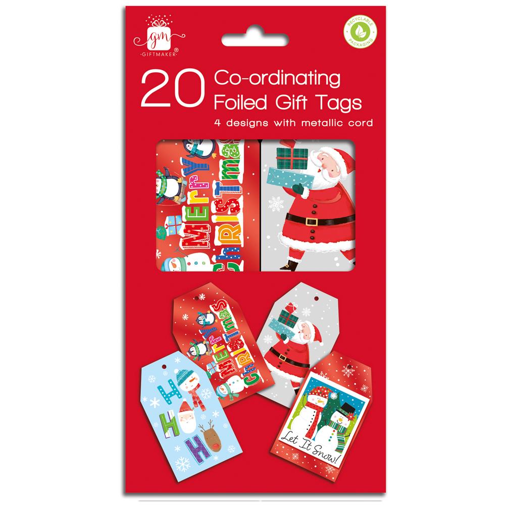 Christmas Co-Ord Novelty Pack Of 20 - Click Image to Close