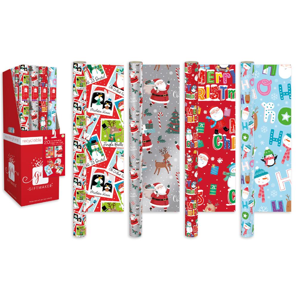 Christmas 4M Novelty Cute Wrap - Click Image to Close