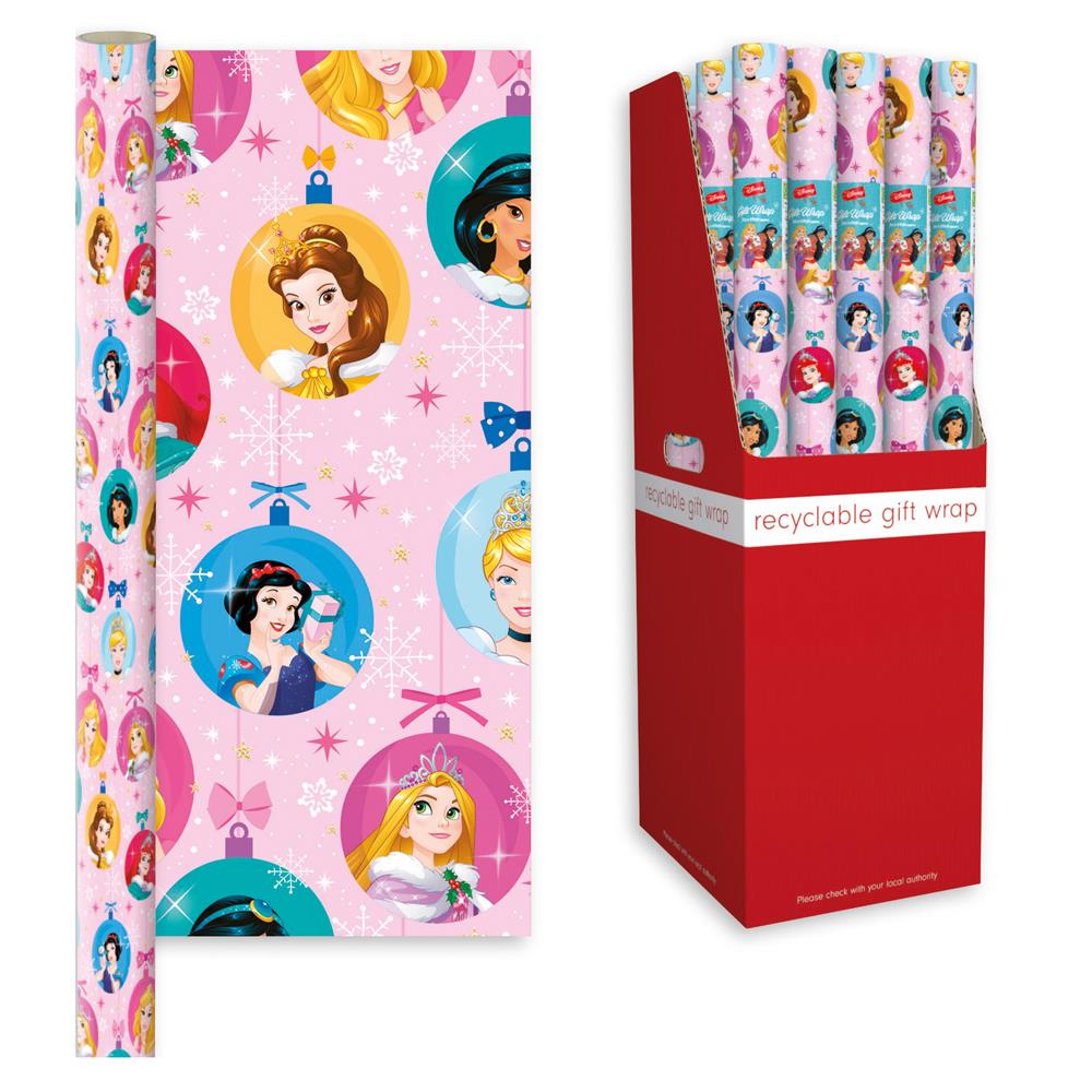 Christmas 2M Wrap Disney Princess - Click Image to Close