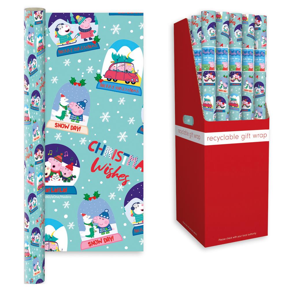 Christmas 2M Wrap Peppa Pig - Click Image to Close