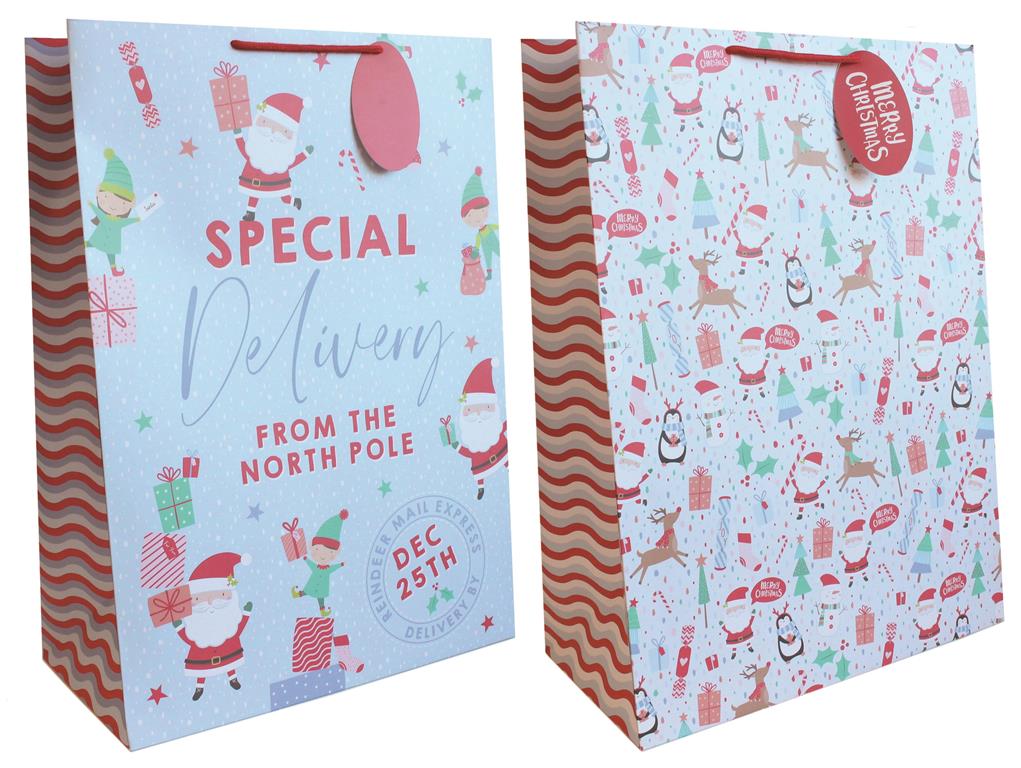 Gift Bag Christmas Special Delivery Jumbo (40.5 X 55.8 X 20.5cm) - Click Image to Close