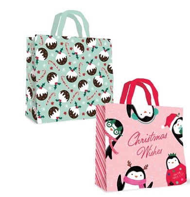 Christmas Pp Shopper Bag Cute Gift Bag - Click Image to Close