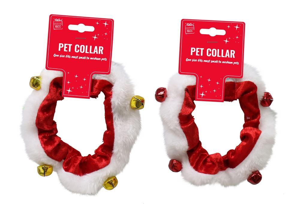 Pet Collar With Nutbell - Click Image to Close