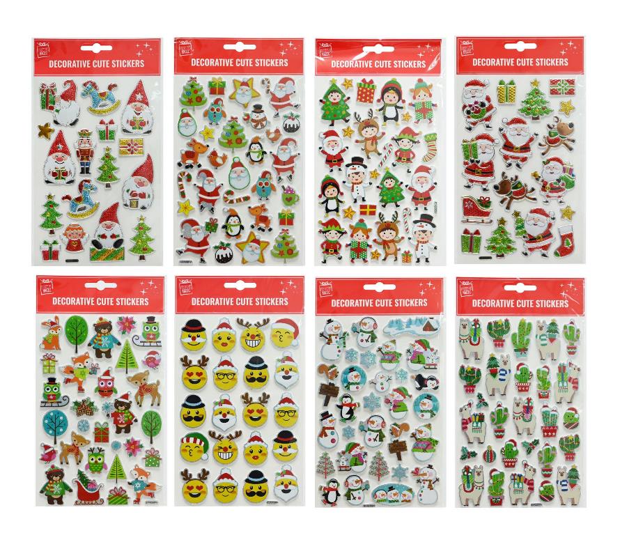 Cute Emboss Character Stickers - Click Image to Close